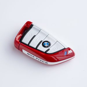 Front view of a custom painted aftermarket key fob shell